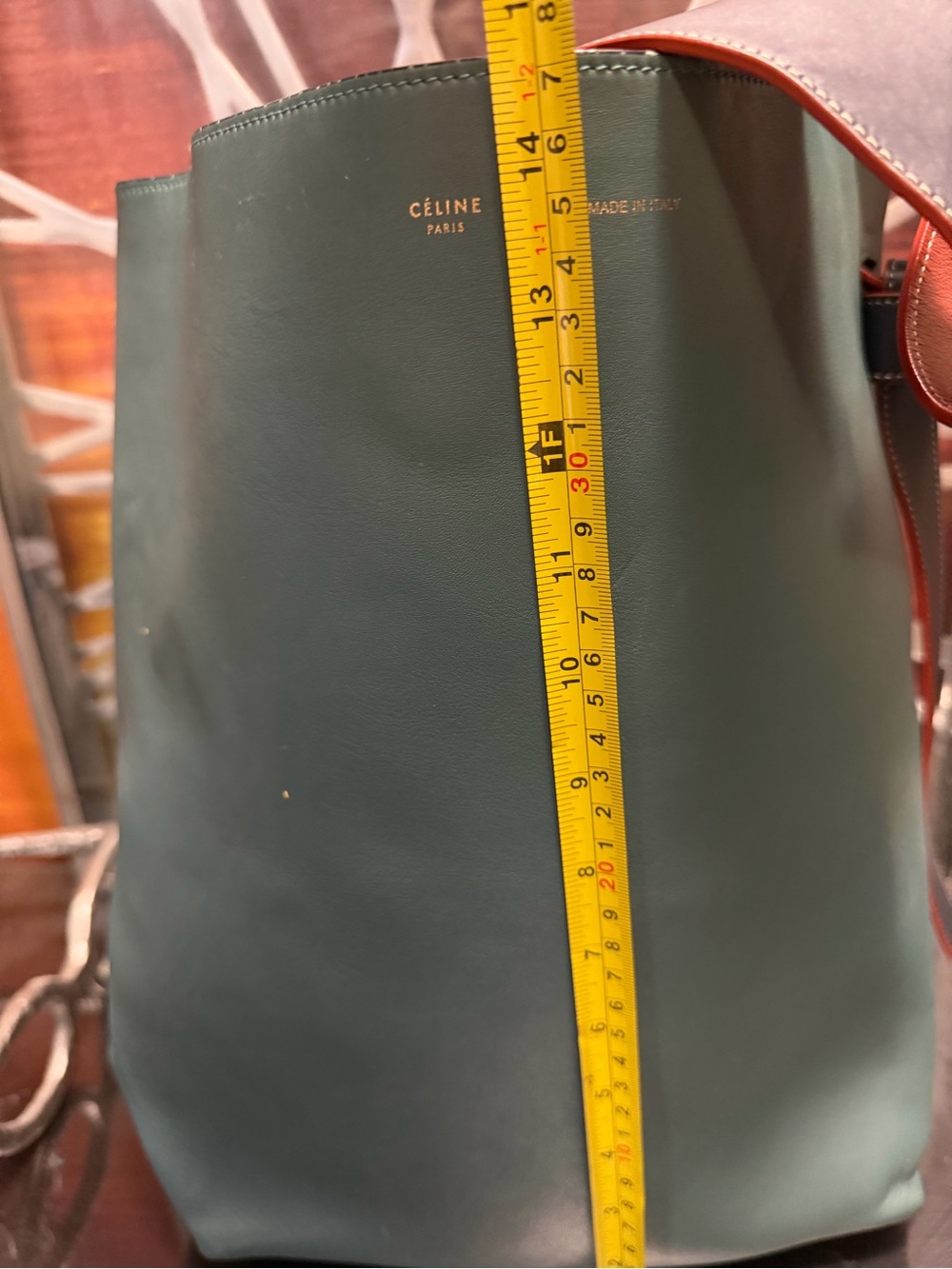 Celine Calfskin Twisted Cabas - Picture 14 of 14